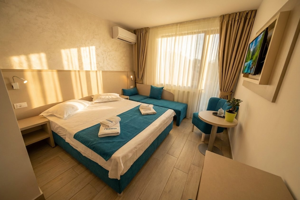 apartament de cazare 07 dupa transformarea Luceo