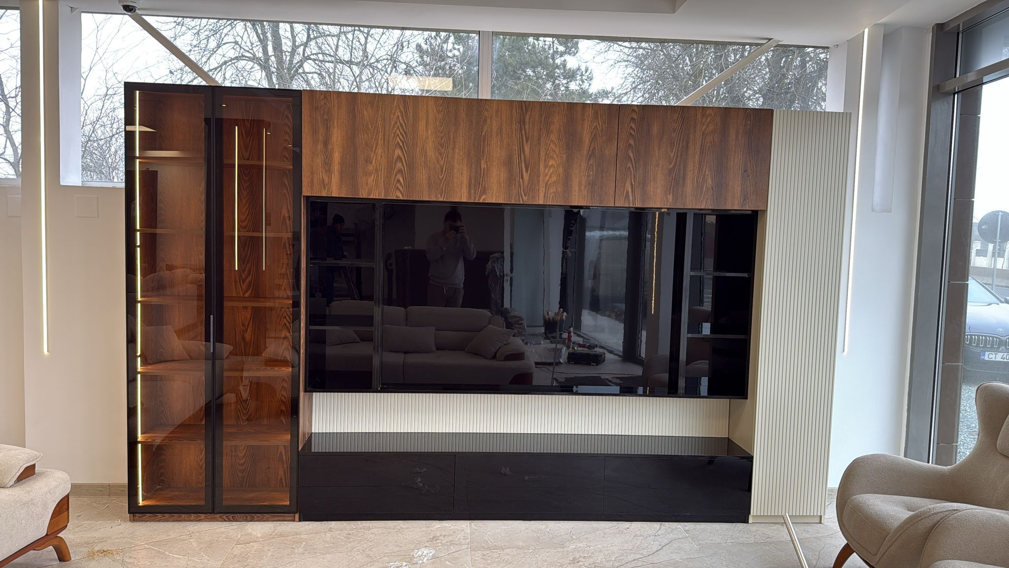 mobila de showroom 14 inainte de transformare