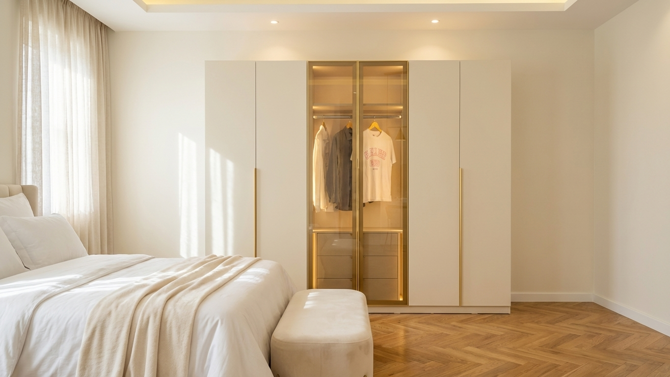 mobila de showroom 17 dupa transformarea Luceo